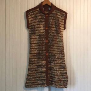 Vintage short-sleeved sweater